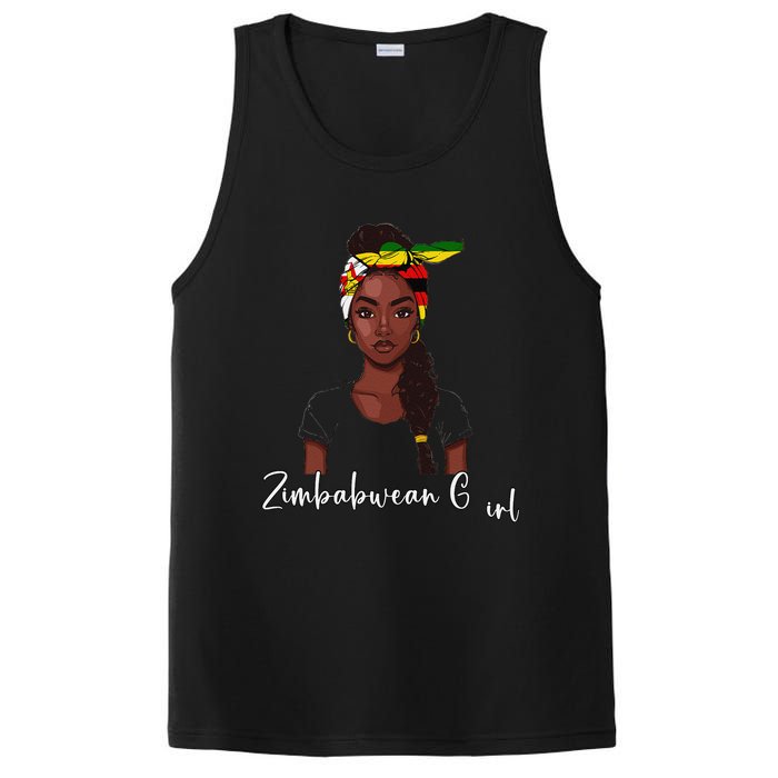 Zimbabwean Flag Souvenirs Products Woman Zimbabwe PosiCharge Competitor Tank