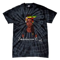 Zimbabwean Flag Souvenirs Products Woman Zimbabwe Tie-Dye T-Shirt