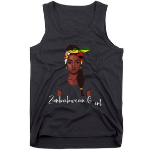 Zimbabwean Flag Souvenirs Products Woman Zimbabwe Tank Top