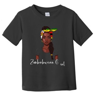 Zimbabwean Flag Souvenirs Products Woman Zimbabwe Toddler T-Shirt