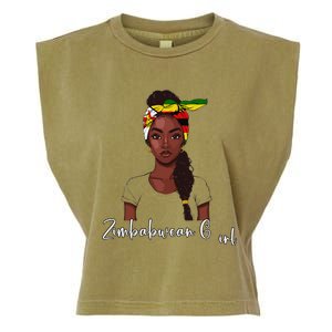 Zimbabwean Flag Souvenirs Products Woman Zimbabwe Garment-Dyed Women's Muscle Tee