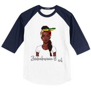 Zimbabwean Flag Souvenirs Products Woman Zimbabwe Baseball Sleeve Shirt