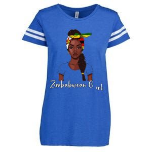 Zimbabwean Flag Souvenirs Products Woman Zimbabwe Enza Ladies Jersey Football T-Shirt