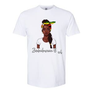 Zimbabwean Flag Souvenirs Products Woman Zimbabwe Softstyle CVC T-Shirt