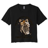 Zach Find Someone Who Grows Flowers In The Darkest Parts Of You Crop Top
