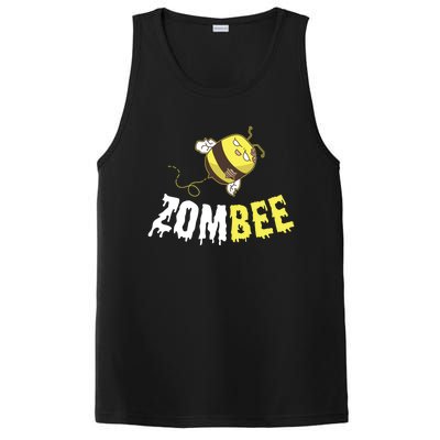 Zombee Funny Zombie Bee Happy Halloween Costume Beekeper Gift PosiCharge Competitor Tank