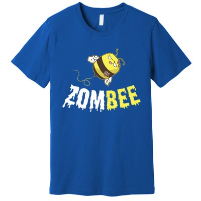 Zombee Funny Zombie Bee Happy Halloween Costume Beekeper Gift Premium T-Shirt