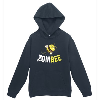 Zombee Funny Zombie Bee Happy Halloween Costume Beekeper Gift Urban Pullover Hoodie