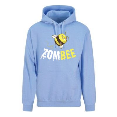 Zombee Funny Zombie Bee Happy Halloween Costume Beekeper Gift Unisex Surf Hoodie