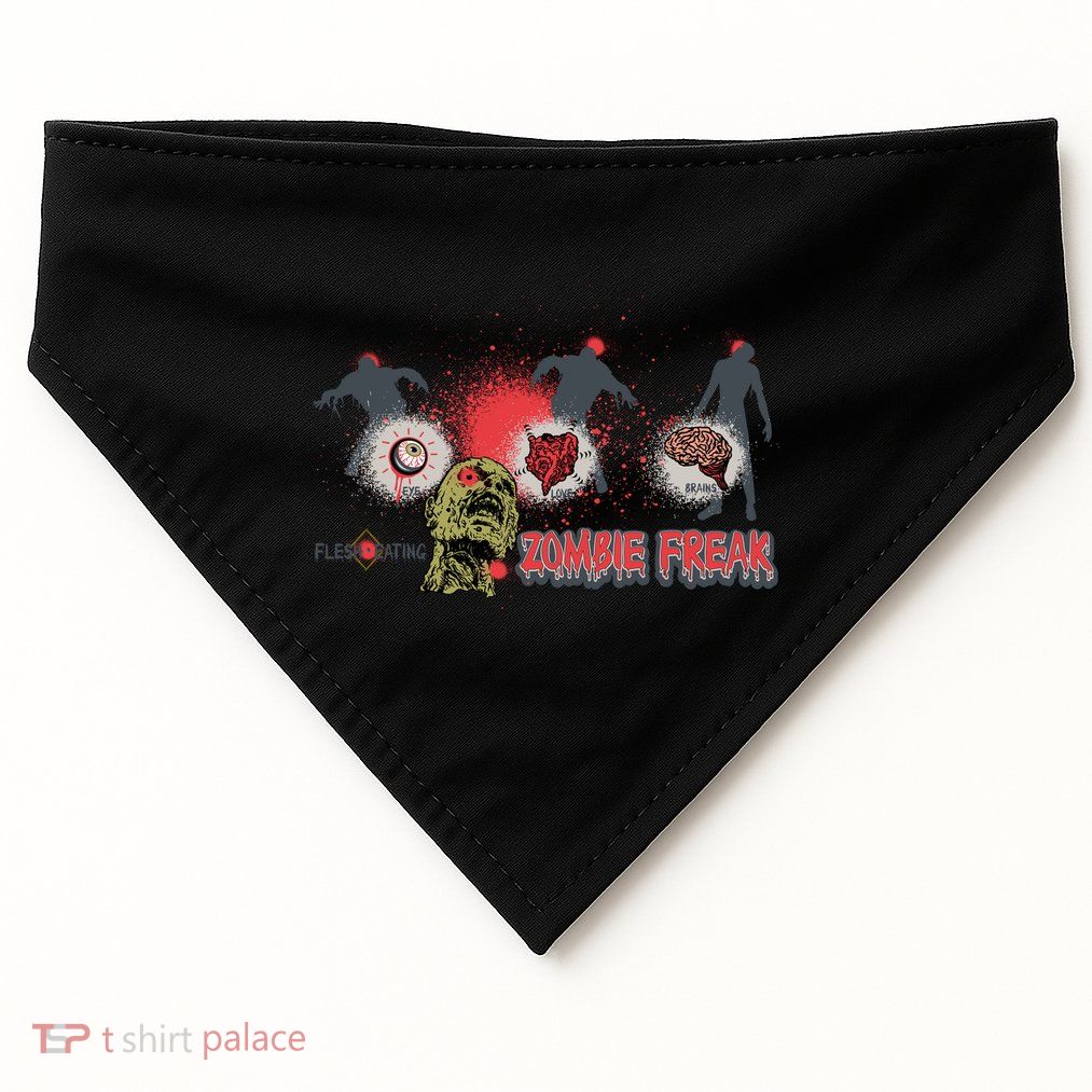 Zombie Freak USA-Made Doggie Bandana