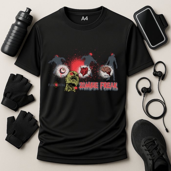 Zombie Freak Cooling Performance Crew T-Shirt