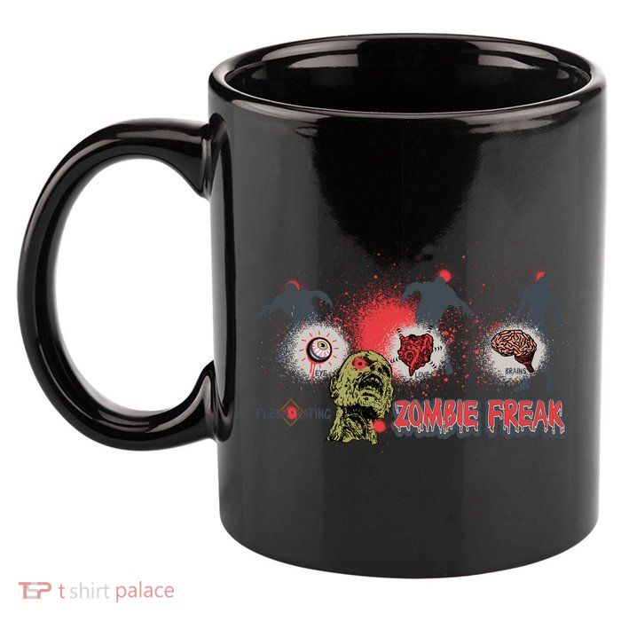 Zombie Freak 11oz C Handle Ceramic Mug
