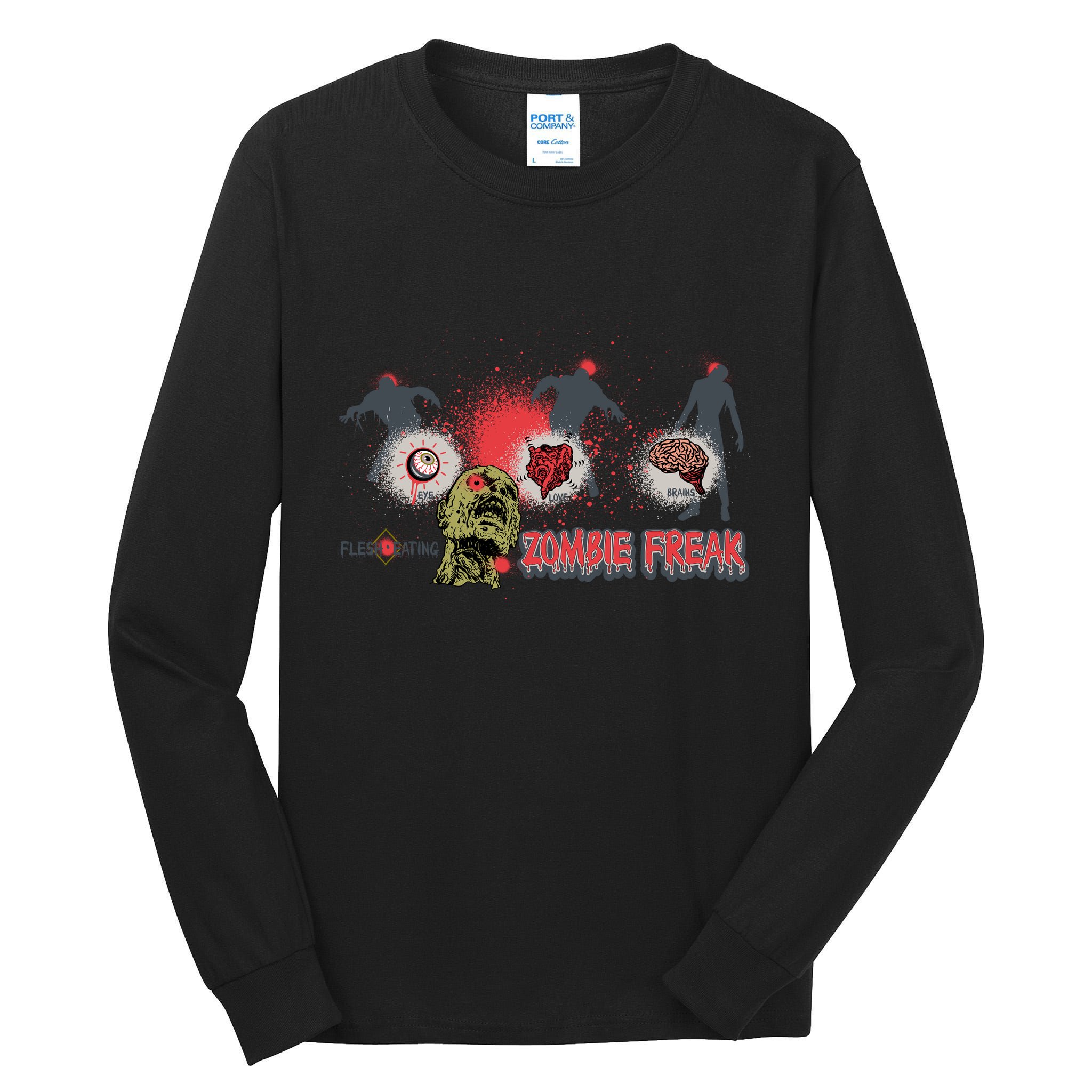 Zombie Freak Tall Long Sleeve T-Shirt