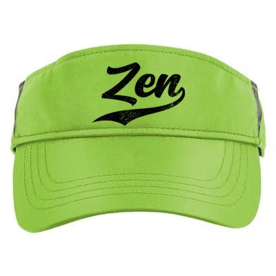 Zen Funny Zen Funny Meditating Meditation Yoga Namaste Gift Adult Drive Performance Visor