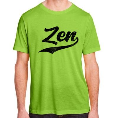 Zen Funny Zen Funny Meditating Meditation Yoga Namaste Gift Adult ChromaSoft Performance T-Shirt