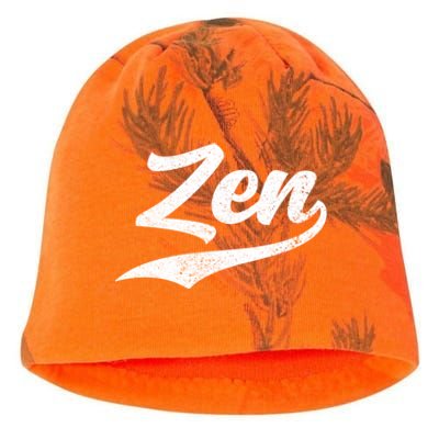 Zen Funny Zen Funny Meditating Meditation Yoga Namaste Gift Kati - Camo Knit Beanie