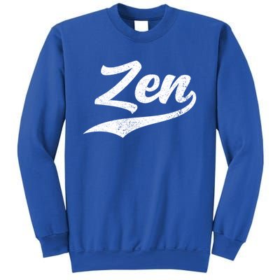 Zen Funny Zen Funny Meditating Meditation Yoga Namaste Gift Sweatshirt