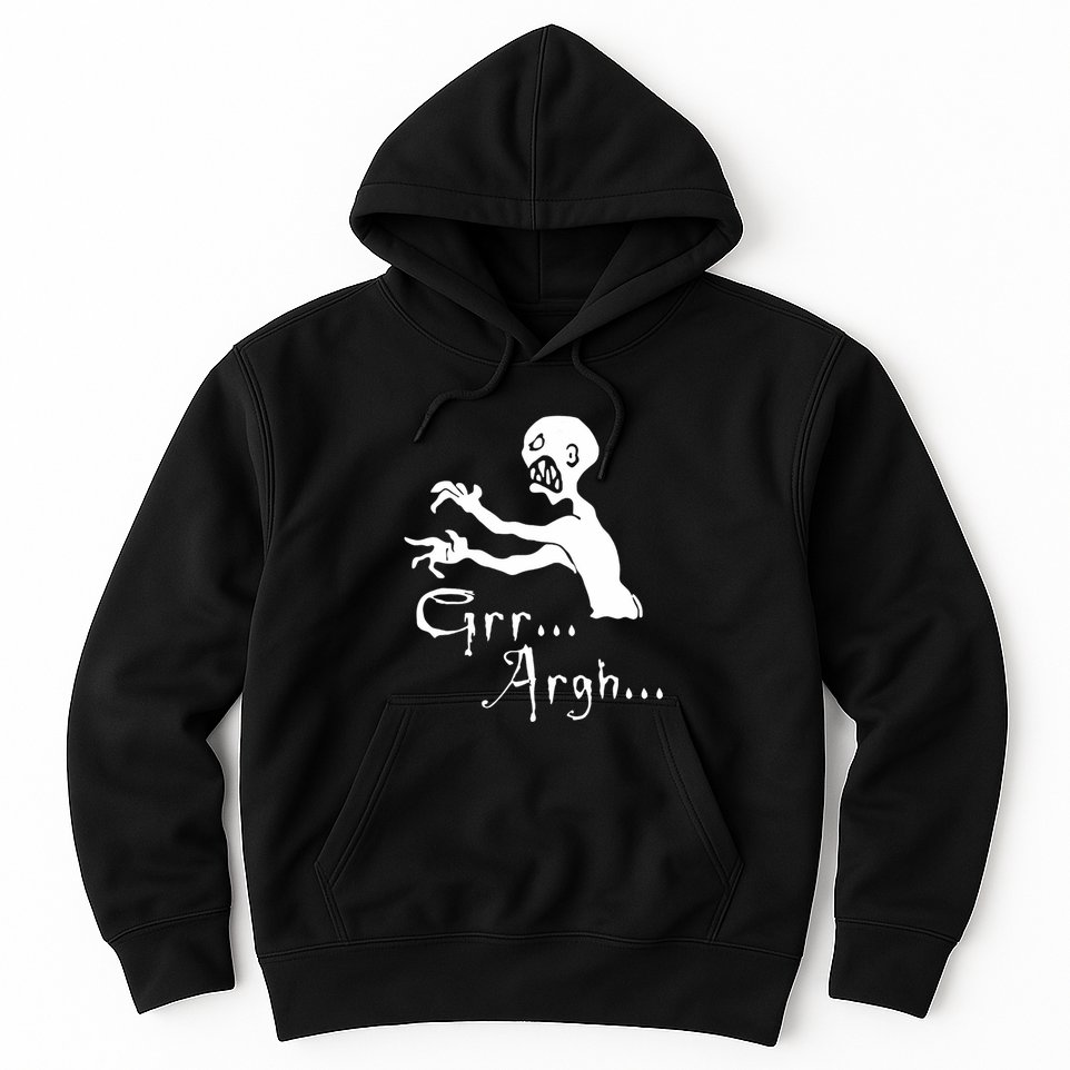 Zombie Grr Argh Hoodie