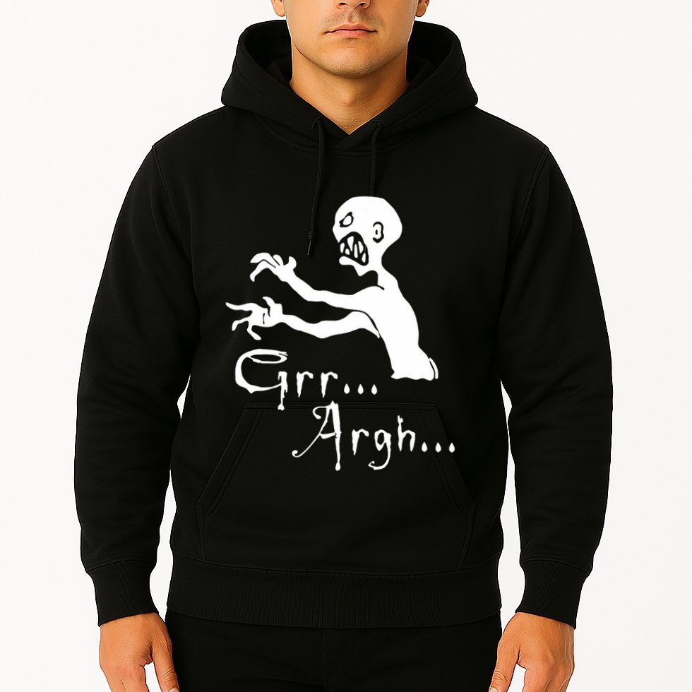 Zombie Grr Argh Hoodie