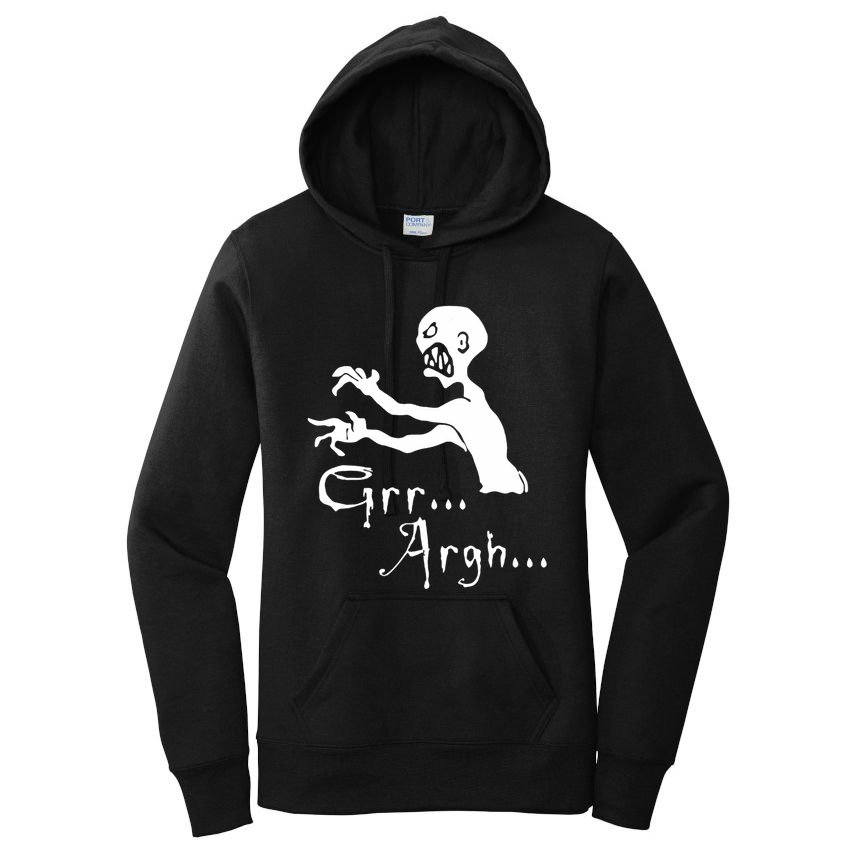 Zombie Grr Argh Women's Pullover Hoodie