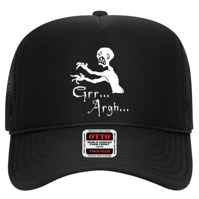 Zombie Grr Argh Trucker Hat