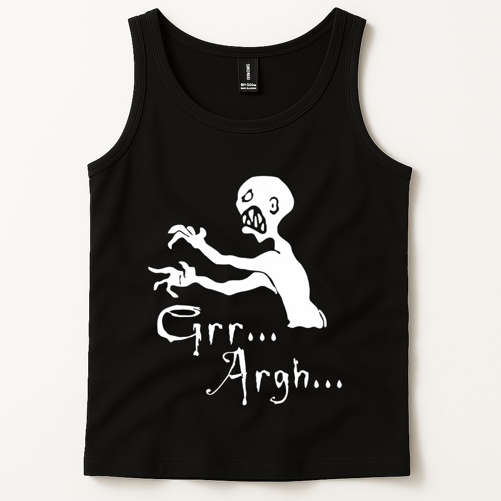 Zombie Grr Argh Tank Top