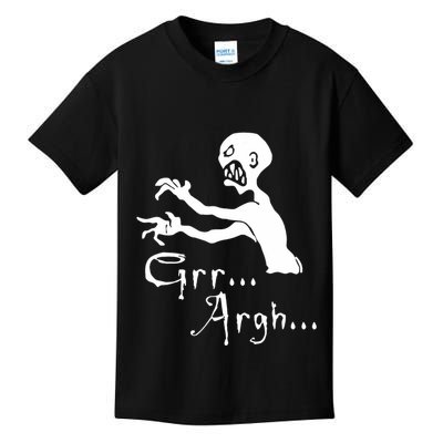 Zombie Grr Argh Kids T-Shirt