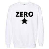 Zero Grunge Alternative Star Pumpkins 90s Rock Band Music Garment-Dyed Sweatshirt