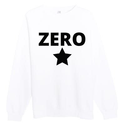 Zero Grunge Alternative Star Pumpkins 90s Rock Band Music Premium Crewneck Sweatshirt