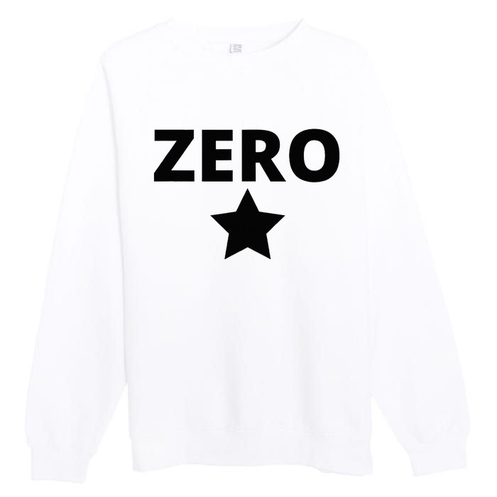 Zero Grunge Alternative Star Pumpkins 90s Rock Band Music Premium Crewneck Sweatshirt