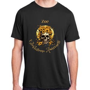 Zoe Glioblastoma Awareness (Back Design) Adult ChromaSoft Performance T-Shirt