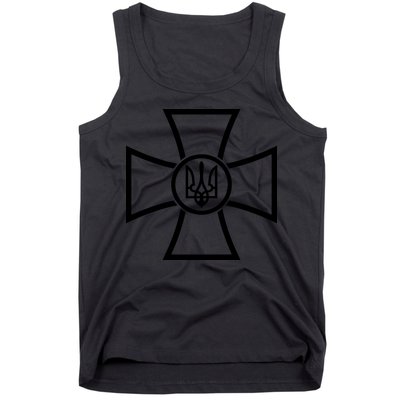 Zelensky Green Cross Ukraine I Dont Need A Ride I Need Ammunition Front&Back Tank Top