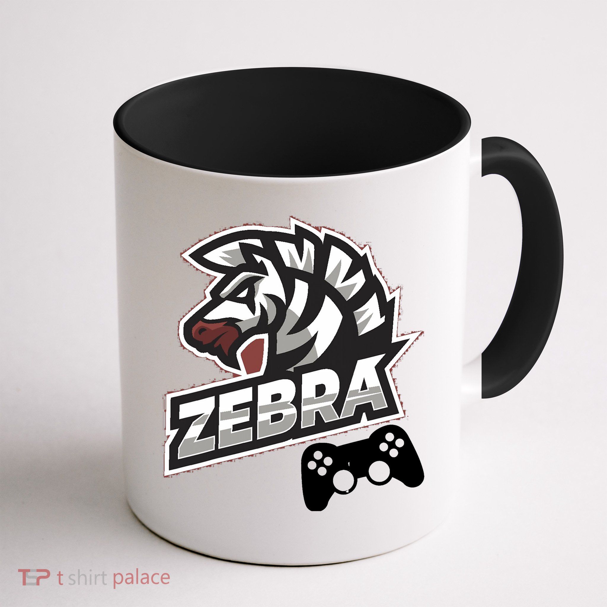 Zebra Gamer Controller Graphic Design For Gamer Kids Mug