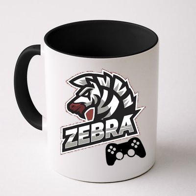 Zebra Gamer Controller Graphic Design For Gamer Kids Mug