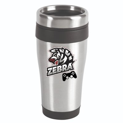 Zebra Gamer Controller Graphic Design For Gamer Kids 16oz Travel Tumbler