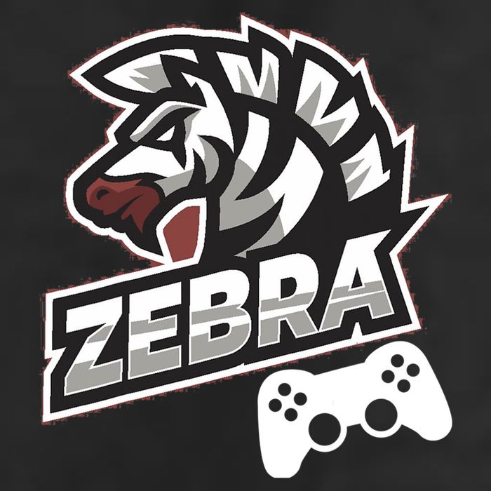 Zebra Gamer Controller Graphic Design For Gamer Kids Golf Towel