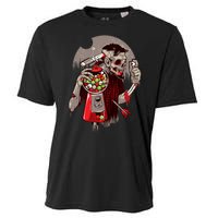 Zombie Gumballs Eyes Brains Halloween Cooling Performance Crew T-Shirt