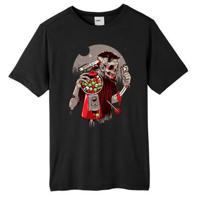 Zombie Gumballs Eyes Brains Halloween Tall Fusion ChromaSoft Performance T-Shirt