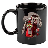 Zombie Gumballs Eyes Brains Halloween 11oz C Handle Ceramic Mug