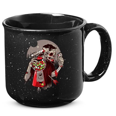Zombie Gumballs Eyes Brains Halloween 15oz Campfire Ceramic Mug