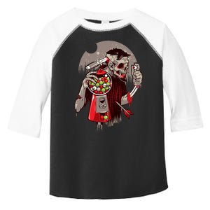 Zombie Gumballs Eyes Brains Halloween Toddler Fine Jersey T-Shirt