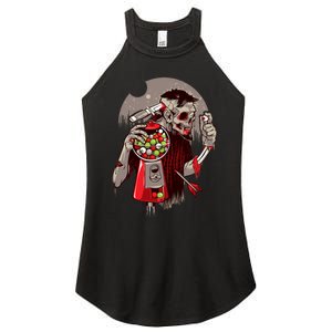 Zombie Gumballs Eyes Brains Halloween Women's Perfect Tri Rocker Tank