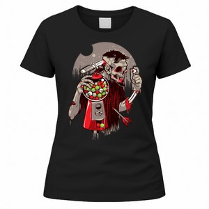 Zombie Gumballs Eyes Brains Halloween Women's T-Shirt