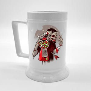 Zombie Gumballs Eyes Brains Halloween Beer Stein