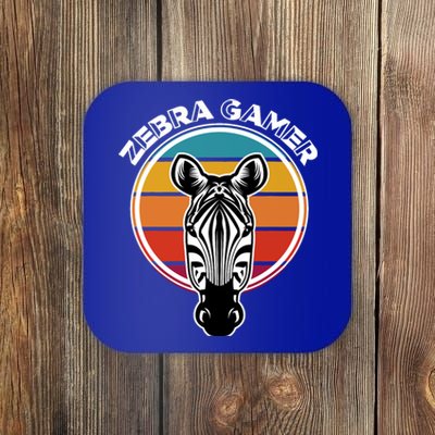 Zebra Gamer Gaming Graphic Design For Gamer Coaster