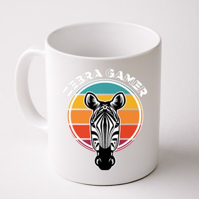 Zebra Gamer Gaming Graphic Design For Gamer Coffee Mug