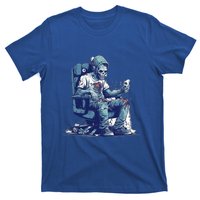 Zombie Gamer Halloween Costume Gaming Videogame Controller Cool Gift T-Shirt