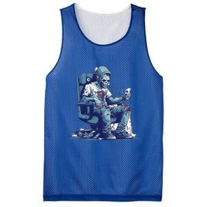 Zombie Gamer Halloween Costume Gaming Videogame Controller Cool Gift Mesh Reversible Basketball Jersey Tank