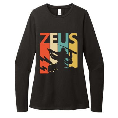 Zeus God Of Thunder Greek Mythology Gift Womens CVC Long Sleeve Shirt