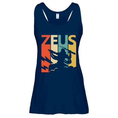 Zeus God Of Thunder Greek Mythology Gift Ladies Essential Flowy Tank